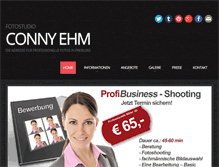Tablet Screenshot of conny-ehm.de